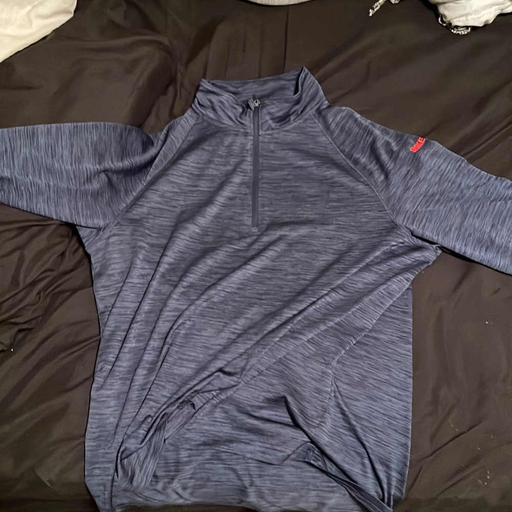 Blue light weight sweatshirt adult large